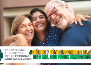Pensión Bienestar 2025: ¿Cuándo y cómo inscribirte al apoyo de 6 mil 200 pesos bimestrales?